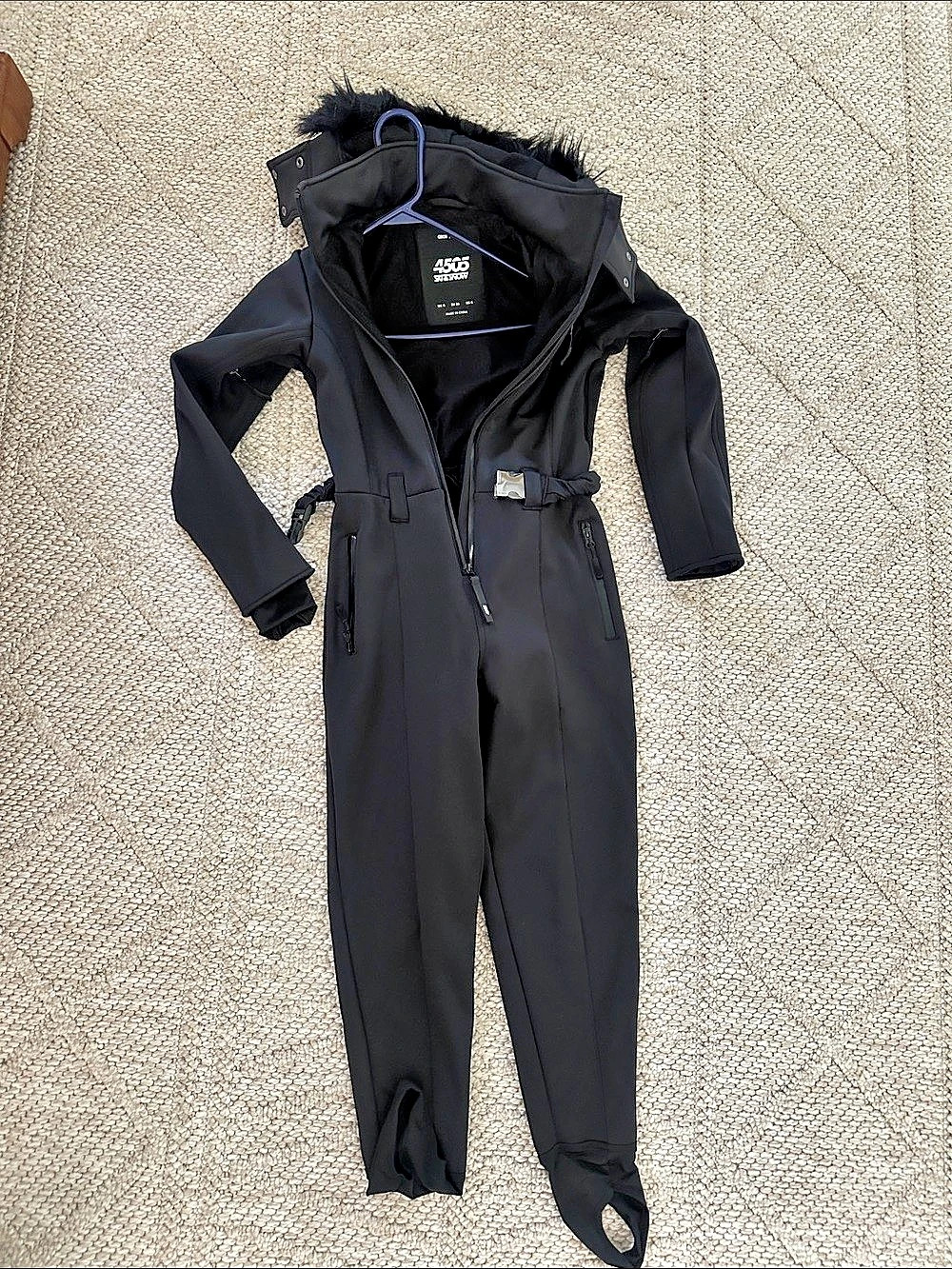 ASOS 405 Ski & Snow Women's Black Ski & Snow One-Piece Size 4 Like New